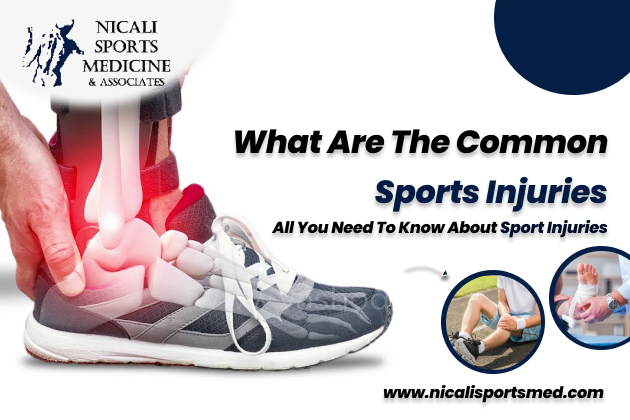 what are the most common sports injuries