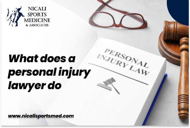 What does a personal injury lawyer do? 